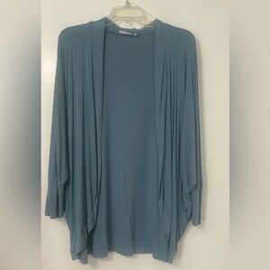 Zenana Open Front Cocoon Wrap Cardigan